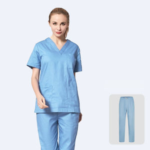 Costume de gommage d'infirmière médicale professionnelle meilleure qualité uniforme d'hôpital gommages en tissu tissé - Product Image 4