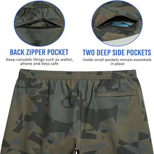 Short de sport court pour hommes été tricot décontracté mi-long Slim Straight Loose Beach Shorts - Product Image 5