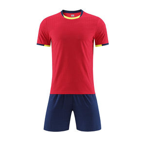 Uniforme de fútbol liso de alta calidad personalizado al por mayor para hombres, camiseta de fútbol ligera, ropa de fútbol - Product Image 5