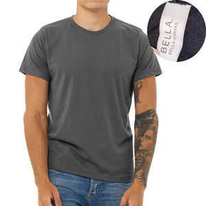 เสื้อยืดเบลล่า + ผ้าใบใส่ได้ทั้งชายและหญิง3301C ทำจากผ้าฝ้าย/เส้นใยไม้ไผ่ - Product Image 2