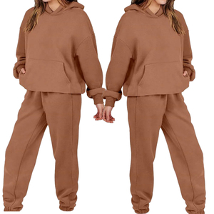 Conjuntos de Sudadera con Capucha y Pantalones Deportivos Expu International, Fabricación OEM de Verano, Unisex, Algodón, Felpa, Estampado, Informal, Sólido - Product Image 6