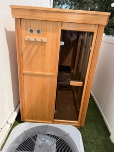 Sauna Tradicional para 4-6 Personas, Sauna de Vapor para Exteriores + Envío Gratuito - Product Image 6