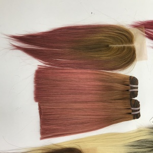 ผมถักเปียแบบออมเบรหลากสีผมสังเคราะห์ผมปลอม DHL แบบตะวันตก - Product Image 5