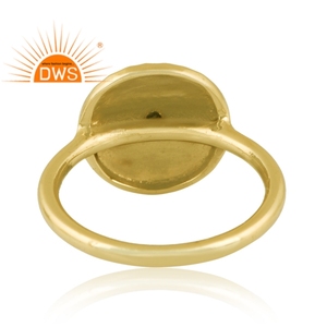 Latest Handmade Design 18K Gold Plated Natural <b>Labradorite</b> Gemstone Stackable <b>Ring</b> Demi Fine Jewelry For Women Gift For Her - Product Image 4