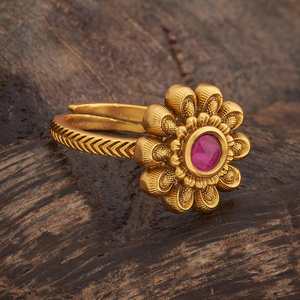 Bague ajustable plaquée or rose antique, tendance et élégante, sertie clos, 184956, bague de mariage incrustée - Product Image 2