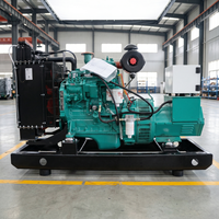 Groupe électrogène diesel industriel 10 kVA/kW, 40 kVA, 100 kW, 200 kW/kVA, 300 kVA, 500 kW, 1000 kW, 50/60 Hz, triphasé, à châssis ouvert pour usine