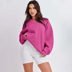 Échantillon gratuit Offre Spéciale sweat à capuche pour femme surdimensionné avec logo personnalisé mode de rue pull-over sweat à capuche en coton pour femmes avec service OEM - Product Image 3
