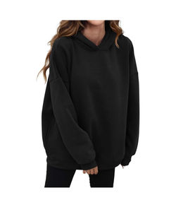 Design personnalisé, sweat à capuche pour femmes, anti-rides, manches longues, pullover décontracté moelleux - Product Image 1