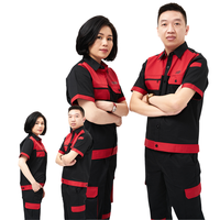 Fabricants de vêtements de travail les plus vendus : chemises/pantalons pour vendeurs, vêtements de travail techniques pour plombiers, vêtements de travail pour extérieur avec logo FMF, uniformes d'usine.