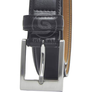 Cinturón de Cuero de Diseño Más Reciente de 2025 para Hombre, Cinturón de Hebilla Ajustable Informal de Moda al por Mayor, Cinturón de Cuero Vacuno - Product Image 5