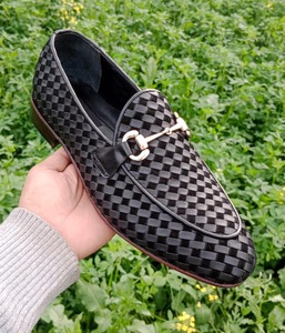 Mocassins élégants en cuir véritable pour hommes vente en gros de chaussures habillées confortables à enfiler pour les affaires, les fêtes décontractées et l'utilisation quotidienne en hiver - Product Image 6