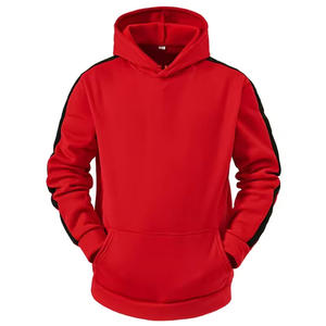 Chándal de algodón de diseñador para hombre, chándal de dos piezas con logotipo personalizado y pantalones de chándal para deportes de invierno, parte inferior lisa - Product Image 6