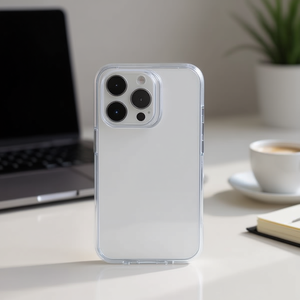 Étui transparent antichoc DAM en TPU+PC avec finition miroir et protection d'appareil photo pour 14 Max - Product Image 3