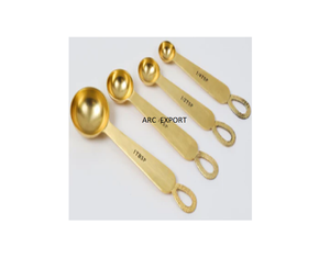 Juego de cubiertos decorativos de diseño moderno, cubiertos creativos de acero inoxidable de calidad con mango de Metal dorado para accesorios de vajilla - Product Image 2