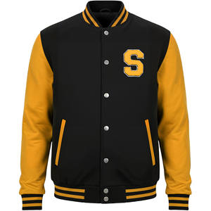 Custom Vintage Patch Varsity <b>Jacket</b> Winter Leather Sleeves School College Baseball Streetwear Letterman Varsity <b>Jacket</b> for <b>Men</b> - Product Image 4
