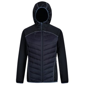 Veste bouffante manches longues de haute qualité pour hommes dernière conception Style décontracté bulle tricoté respirant col à capuche toile d'hiver - Product Image 5