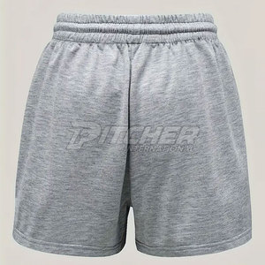 Short de survêtement élégant pour hommes 100% coton solide décontracté léger à séchage rapide écologique pour la course à pied et les activités quotidiennes - Product Image 2