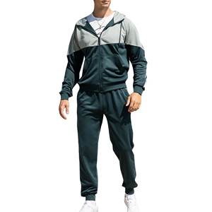 Ensemble de survêtement coupe-vent en nylon personnalisé pour hommes vêtements d'extérieur survêtement en polyester vierge survêtement de maternité personnalisable pour hommes - Product Image 5
