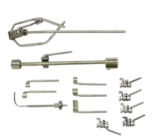 Kit Premium de Retractores Manuales OMNI TRACT de Acero Inoxidable Quirúrgico, Juego de Retractores Rectos/Curvos de Clase I para Cirugía Ultra General - Product Image 1