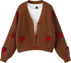 Suéter de Punto de Moda para el Invierno, Cuello Redondo, Diseño de Corazones en Contraste, Alta Calidad, Venta al Por Mayor para el Día de San Valentín - Product Image 6