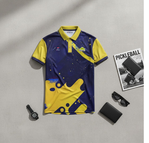 T-shirt de sport unisexe d'hiver imprimé de haute qualité pour hommes et femmes, respirant, à séchage rapide, pour pickleball, tennis et badminton - Product Image 4