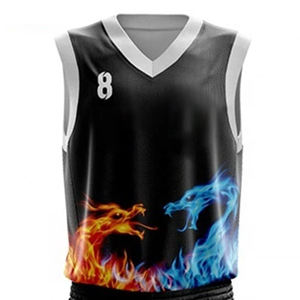 Uniformes de basket-ball respirants à séchage rapide en sublimation, grande taille, prix bas, maillots de basket-ball réversibles, impression de logo personnalisée - Product Image 4