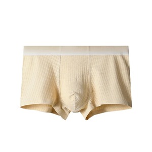 Calzoncillos Boxer Deportivos de Verano para Hombre, de Tiro Medio, Finos, Antibacterianos, de Secado Rápido, Ecológicos, de Algodón, Sin Costuras, de Cuatro Puntas - Product Image 3