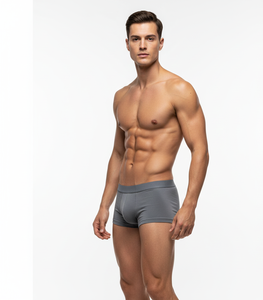 Calzoncillos de Algodón FlexContour Grises para Hombre, Tejido Elástico Transpirable Diseñado para una Comodidad Suave Durante Todo el Día - Product Image 5