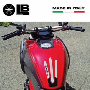 Autocollants 3D en résine de carbone pour moto DUCATI DIAVEL - Product Image 2