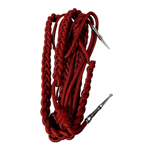 Biểu Tượng Tùy Chỉnh Macrame Dây Toàn Bộ Giá Bán Dây Vai Xoắn Cho Chiến Thuật Đồng Phục Túi Dây Vàng Tùy Chỉnh Aiguillette - Product Image 1