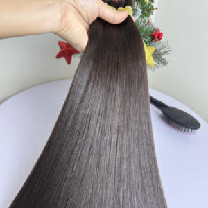 Cheveux en vrac, lisses et soyeux, 100% cheveux humains vierges de haute qualité, extensions de cheveux vierges vietnamiens, paquet de cheveux vierges - Product Image 1
