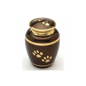 Columbarium Metal <b>Large</b> Decorative American Style Waterproof Funeral Cremation <b>Urn</b> with Keepsake for Human Ashes Printed <b>Urns</b> - Product Image 3