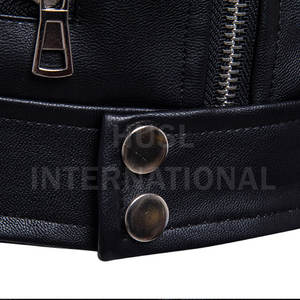 Best Price Fully Customized <b>Men</b> Fashion Leather <b>Jacket</b> Made in Pakistan Fashion Leather <b>Jacket</b> - Product Image 3