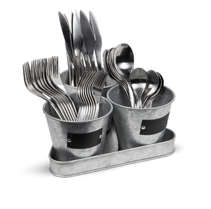 Metal Galvanized Over Sink Dish Drying Rack <b>Drainer</b> Shelf For Kitchen Supplies Counter Utensils Holder - Product Image 4