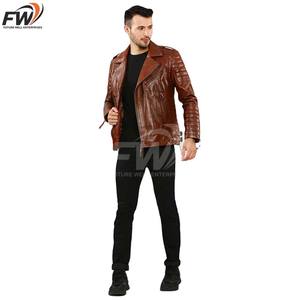 แจ็คเก็ตหนังผู้ชายคุณภาพสูง OEM MOQ ต่ำ หนัง PU คุณภาพเยี่ยม ขายส่งคุณภาพสูง แฟชั่นล่าสุด - Product Image 4