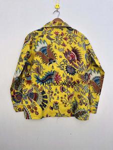 Conjuntos de pijama ultrasuaves ligeros de algodón con estampado Floral de bloque de mano tradicional para mujer, ropa de dormir corta de noche, conjuntos de pijama al por mayor - Product Image 6