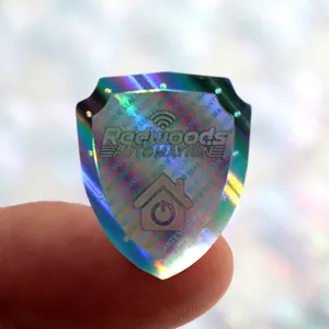 Logotipo personalizado de seguridad, garantía a prueba de manipulaciones, holograma 3D, pegatina de sellado vacío, Impresión de etiquetas