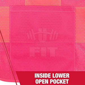 Gilet de sécurité à logo personnalisable unisexe en polyester haute visibilité matériau réfléchissant poches multiples pour une sécurité pratique - Product Image 5
