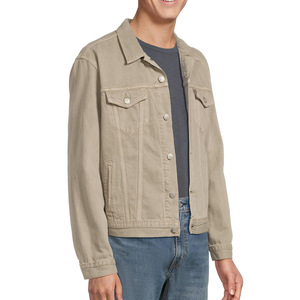 Veste en jean pour homme, style streetwear, fabriquée sur mesure, pour l'hiver, temps frais, fournisseur de vêtements streetwear, veste en jean de haute qualité pour homme - Product Image 3