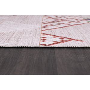 Tapis d'intérieur lavable rayé gris bohème Netline Home 60x90 cm 1,6 kg NL1002 Design pour la décoration intérieure - Product Image 2