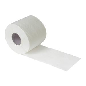 Papier toilette ultra doux en rouleau jumbo de 300 feuilles, non collant, serviettes de toilette pour salle de bain, paquet de 1 - Product Image 2