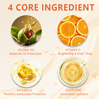 Capsules d'essence faciale en gros à la vitamine E, huile de jojoba, vitamine C, squalane – Hydratation intense, uniformisation du teint, soin quotidien de la peau
