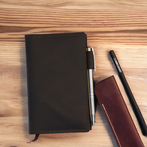 Hot Selling Factory Refillable Journal Vintage Leather Journal Cover with Blank Pages Handmade Cowhide Leather Writing <b>Notebook</b> - Product Image 3