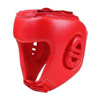 Protège-tête de boxe et taekwondo Winning Style avec protection intégrale du visage et du nez, en PU, barre faciale, pour entraînement et sparring, logo personnalisé disponible