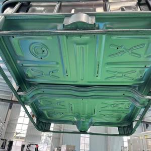 Conteneur IBC en acier inoxydable sanitaire de qualité <span class=keywords><strong>alimentaire</strong></span> et en HDPE, réservoir de stockage de liquides de 1000 L pour boissons, produits laitiers, huile comestible, azote liquide - Product Image 5