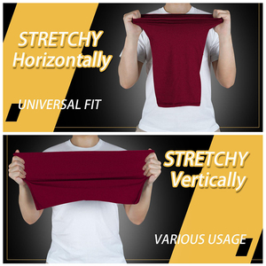 Cou avec masque de ski facial pour le ski en plein air cyclisme Bandana personnalisé hiver 100% laine mérinos Tube sans couture - Product Image 4