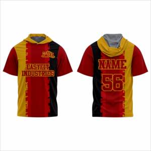 Conjunto de Sudadera con Capucha Sin Mangas Extra Grande 100% Poliéster, Sudaderas con Capucha de Baloncesto Digitales Personalizadas, Talla Grande Unisex para Verano - Product Image 5