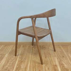 Precio al por mayor Artesanía de Vietnam Silla de comedor de madera maciza Silla de madera con cojín Embalaje personalizado - Product Image 2