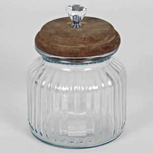 Bol de service moderne et élégant en bois rond Finition naturelle en bois d'acacia Bols de service faits à la main - Product Image 4
