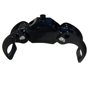 מחפר בוסוורת' עם כף הריסה, גרפל הידראולי לעצים, מנוף לעצים - Product Image 4